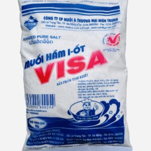 Muối Hầm IOD Tinh Khiết VisaChef - 400gr (bao xanh)